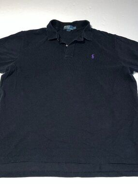Polo by Ralph Lauren men's black polo shirt size XXL